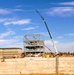 October 2024 construction operations for Fort McCoy East Barracks Project