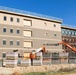 October 2024 construction operations for fiscal year 2022-funded barracks project at Fort McCoy