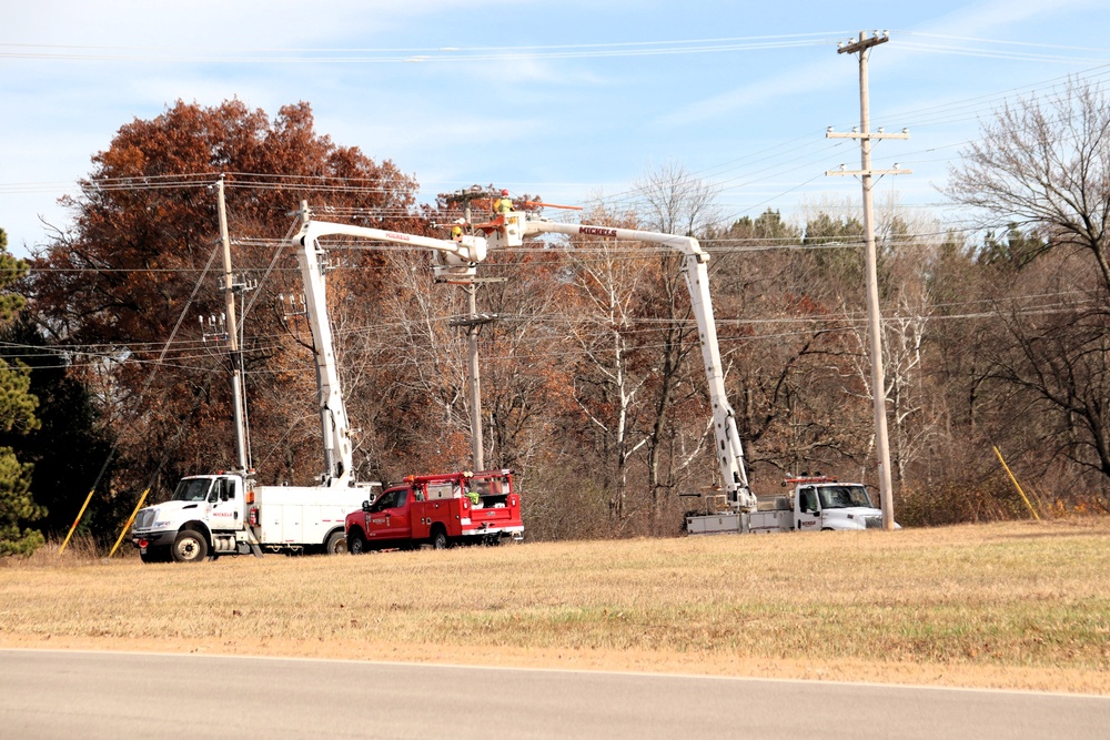 Fort McCoy continues working with provider to improve its electrical grid during fall 2024