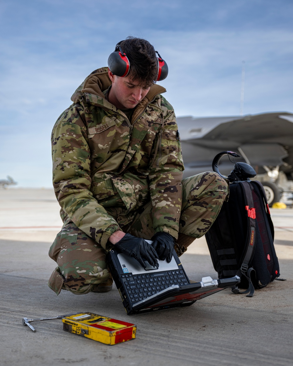 F-35 Demonstration Team practices at Hill AFB