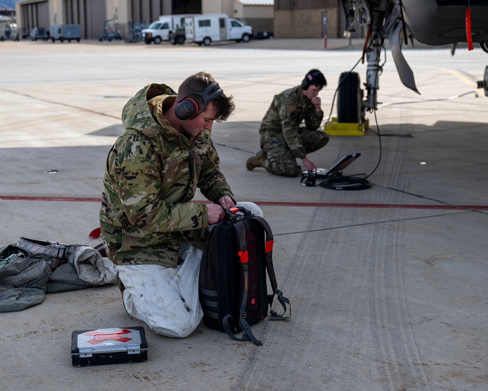 F-35 Demonstration Team practices at Hill AFB