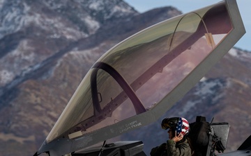 F-35 Demonstration Team practices at Hill AFB