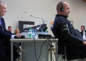 Army CID Agents Agents Brief International Partners at the 31st International Forensic Science Seminar