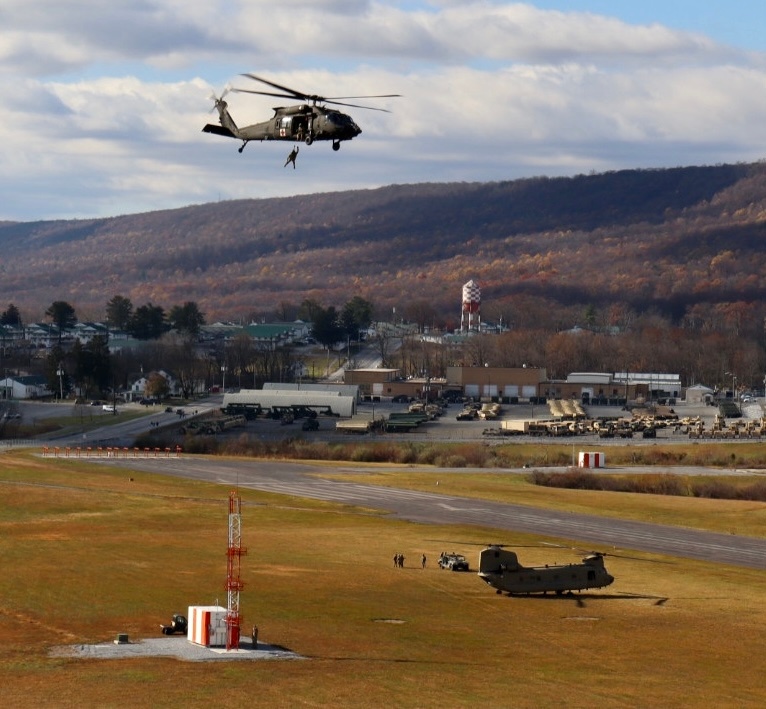 28th ECAB fly over during FTIG open house