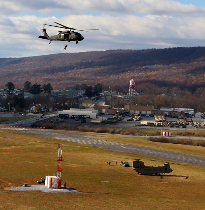 28th ECAB fly over during FTIG open house