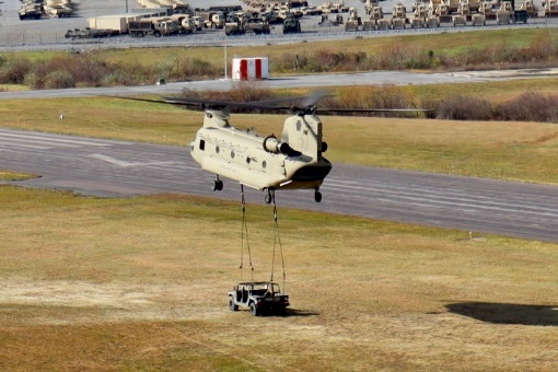 28th ECAB fly over during FTIG open house