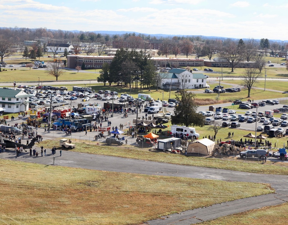 28th ECAB fly over during FTIG open house