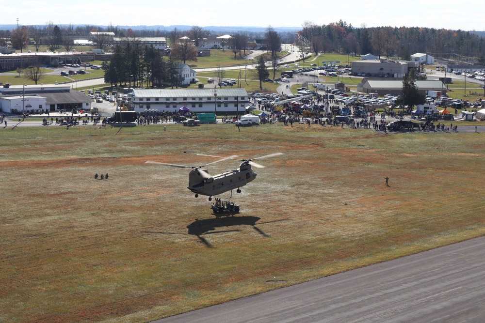 28th ECAB fly over during FTIG open house