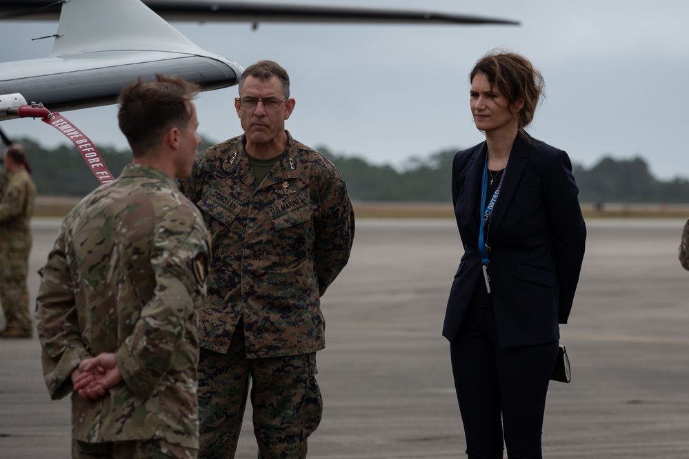 AFSOC welcomes OSD, USSOCOM leadership