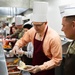 Wright-Patt leadership serves Airman holiday meal