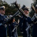 Military drill teams prepare for presidential inauguration