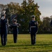 Military drill teams prepare for presidential inauguration