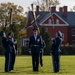 Military drill teams prepare for presidential inauguration