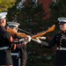 Military drill teams prepare for presidential inauguration