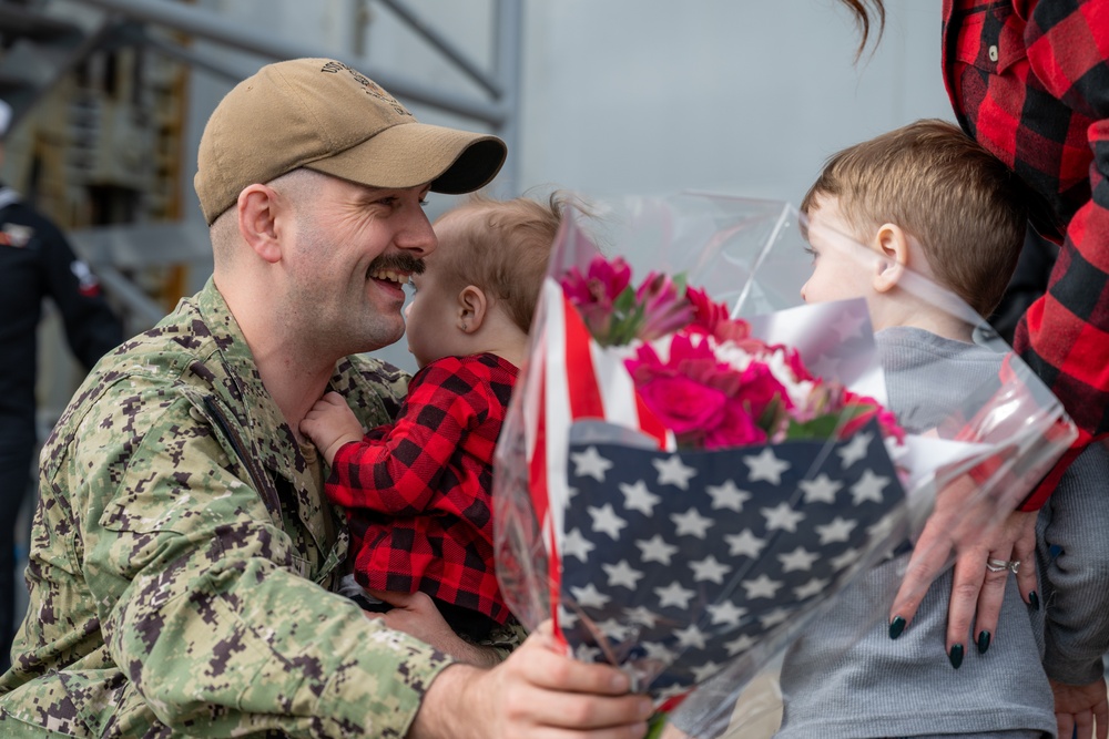 USS Boxer (LHD 4) returns home from Indo-Pacific deployment