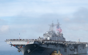 USS Boxer (LHD 4) returns home from Indo-Pacific deployment