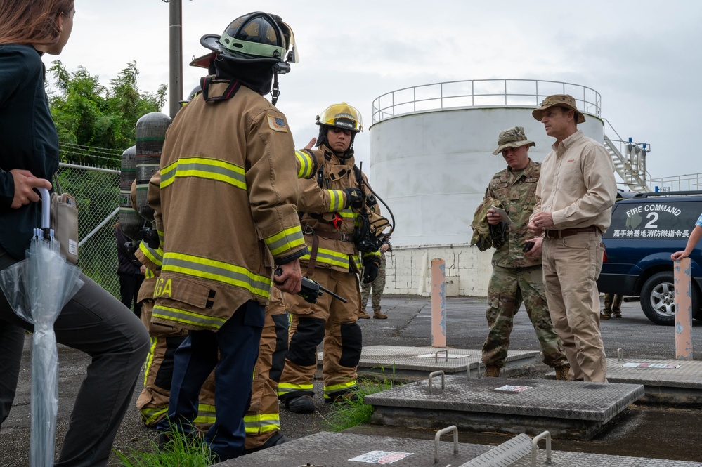 DLA Energy Okinawa Hosts Joint Fuel Spill Response Exercise