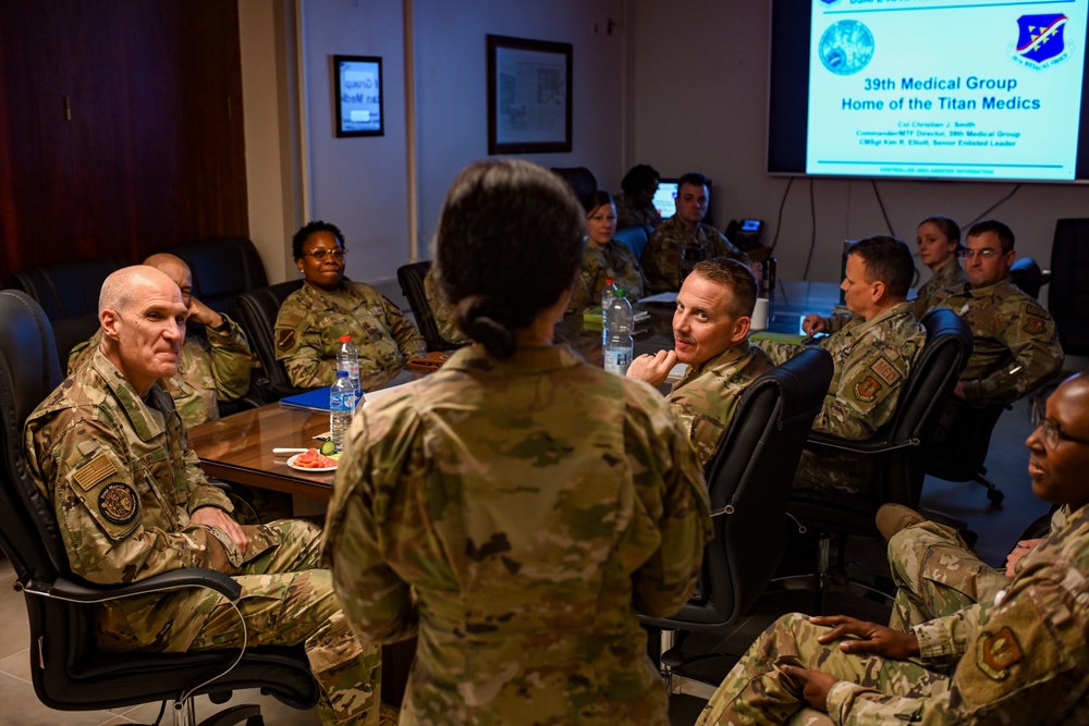 USAFE-AFAFRICA Command Surgeon visits Incirlik