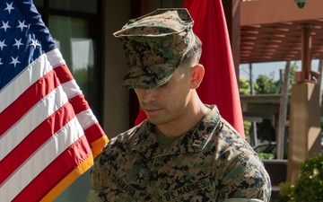 U.S. Marine Corps 249th birthday cake cutting ceremony at DPAA