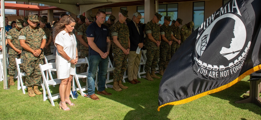 U.S. Marine Corps 249th birthday cake cutting ceremony at DPAA