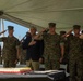 U.S. Marine Corps 249th birthday cake cutting ceremony at DPAA