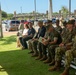 U.S. Marine Corps 249th birthday cake cutting ceremony at DPAA