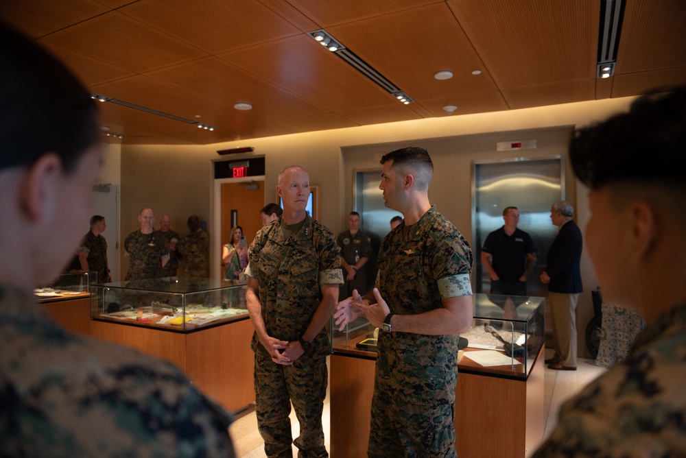 MARFORPAC commander and MOH Dakota Meyer visit DPAA