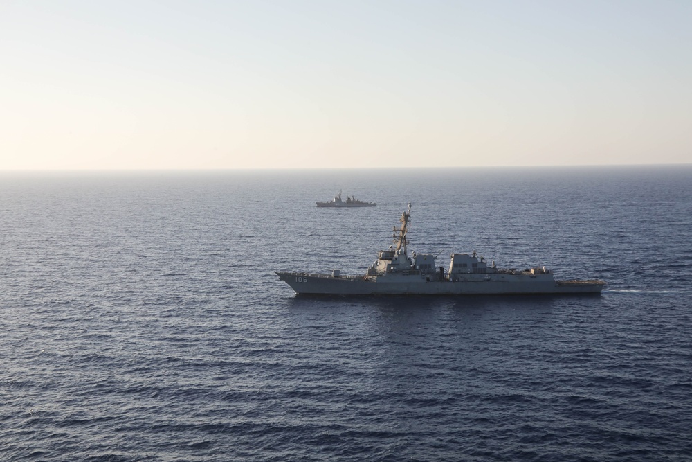 U.S., Egyptian Navies Conduct Bilateral Exercise in Red Sea