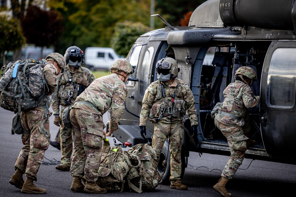 Air Cav in Action: U.S. and Polish Soldiers Take to the Skies in Blackhawks During 1st Cavalry Spur Ride in Poland