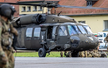 Air Cav in Action: U.S. and Polish Soldiers Take to the Skies in Blackhawks During 1st Cavalry Spur Ride in Poland