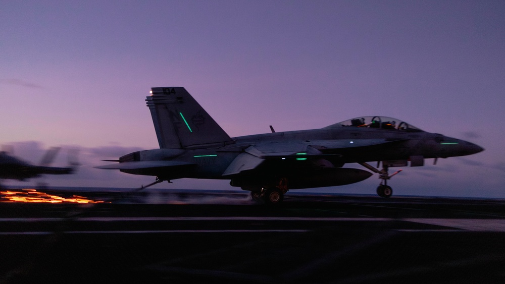 USS George Washington Conducts Flight Operations