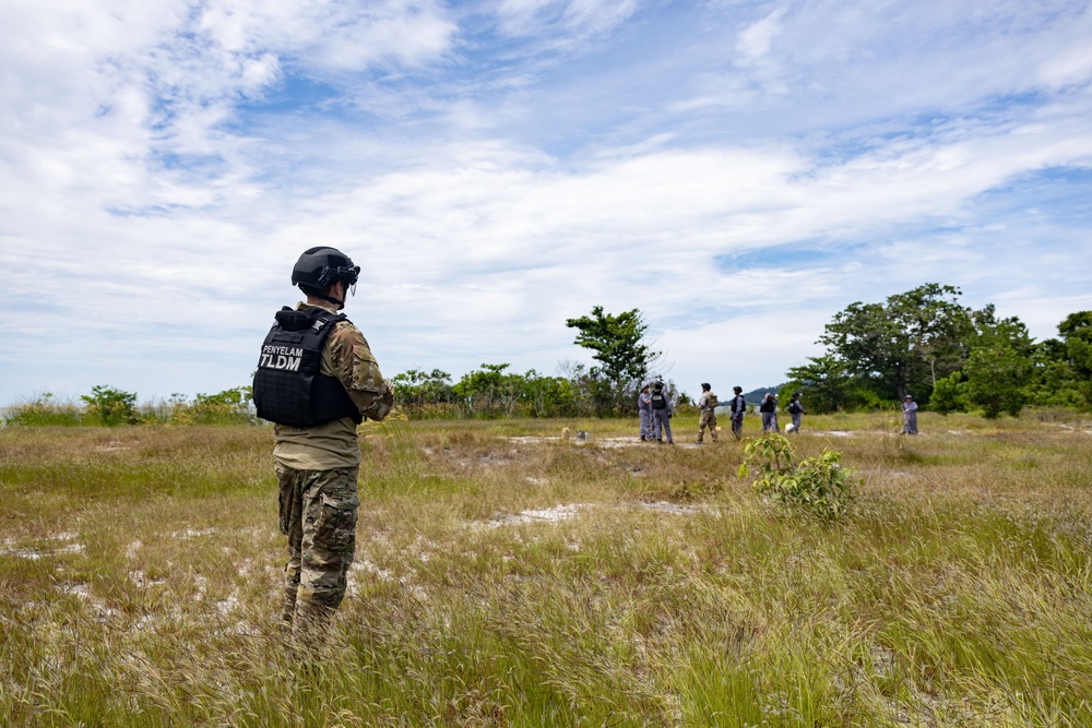 CARAT Malaysia Explosive Ordnance Disposal Practical Demo