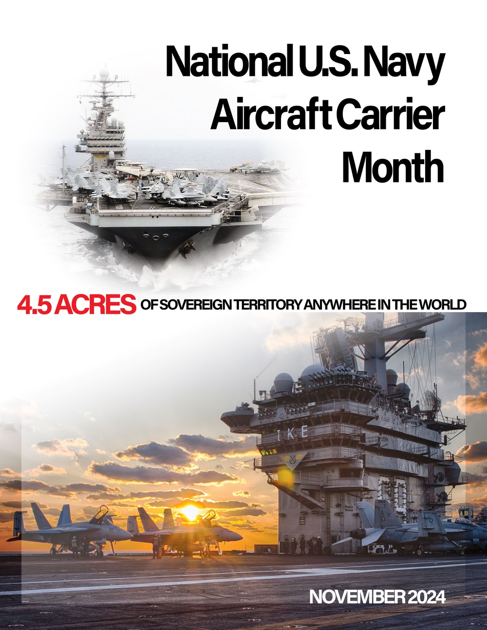 NNSY Celebrates National U.S. Navy Aircraft Carrier Month