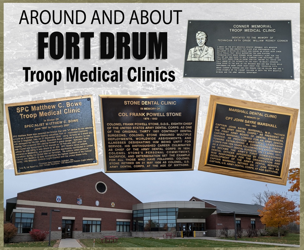 Around and About Fort Drum: Troop Medical Clinics