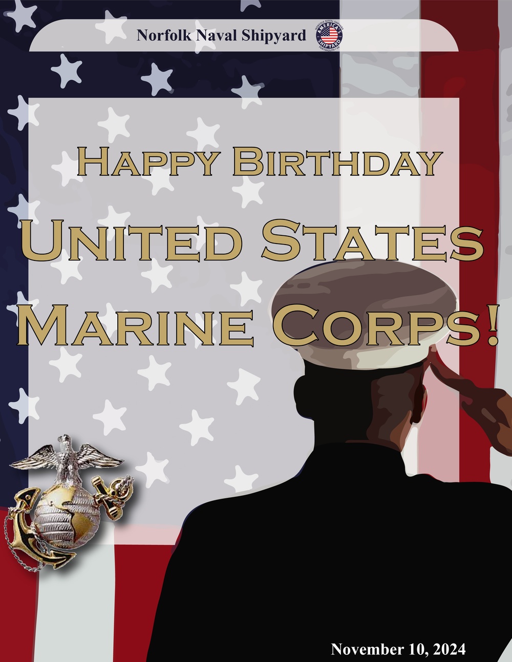 NNSY Celebrates U.S. Marine Corps Birthday