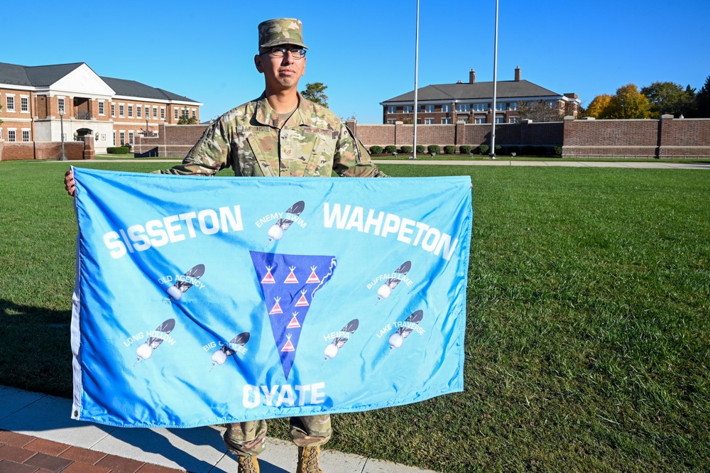 Air Force staff sergeant honors grandfather’s legacy as WWII code talker