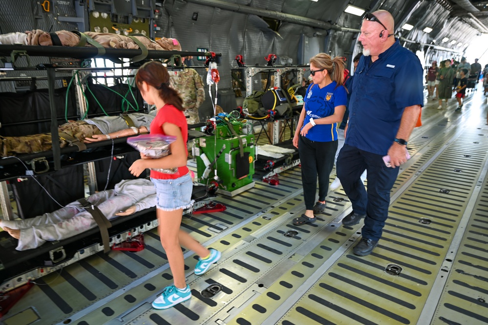 Houston Airshow Brings Unique Training Opportunities, Showcases Alamo Wing Mission