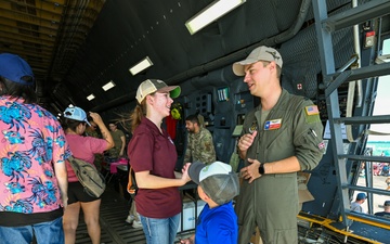 Houston Airshow Brings Unique Training Opportunities, Showcases Alamo Wing Mission