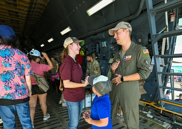 Houston Airshow Brings Unique Training Opportunities, Showcases Alamo Wing Mission