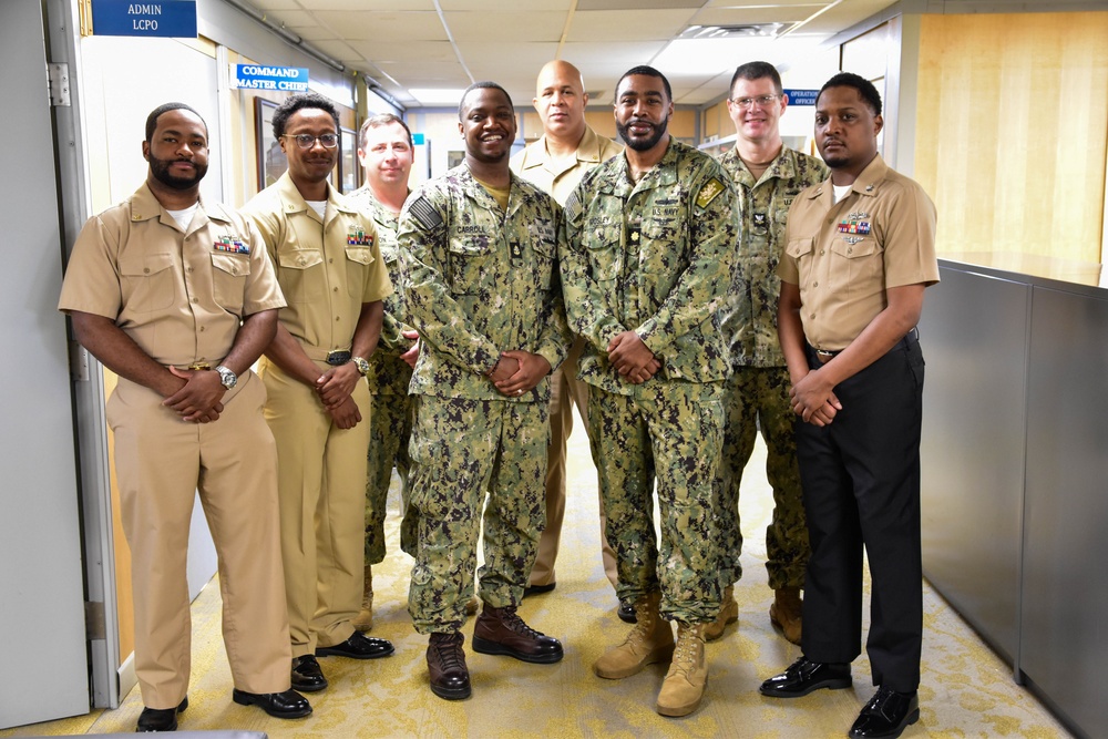 Congratulations to Lieutenant Commander Mosley!