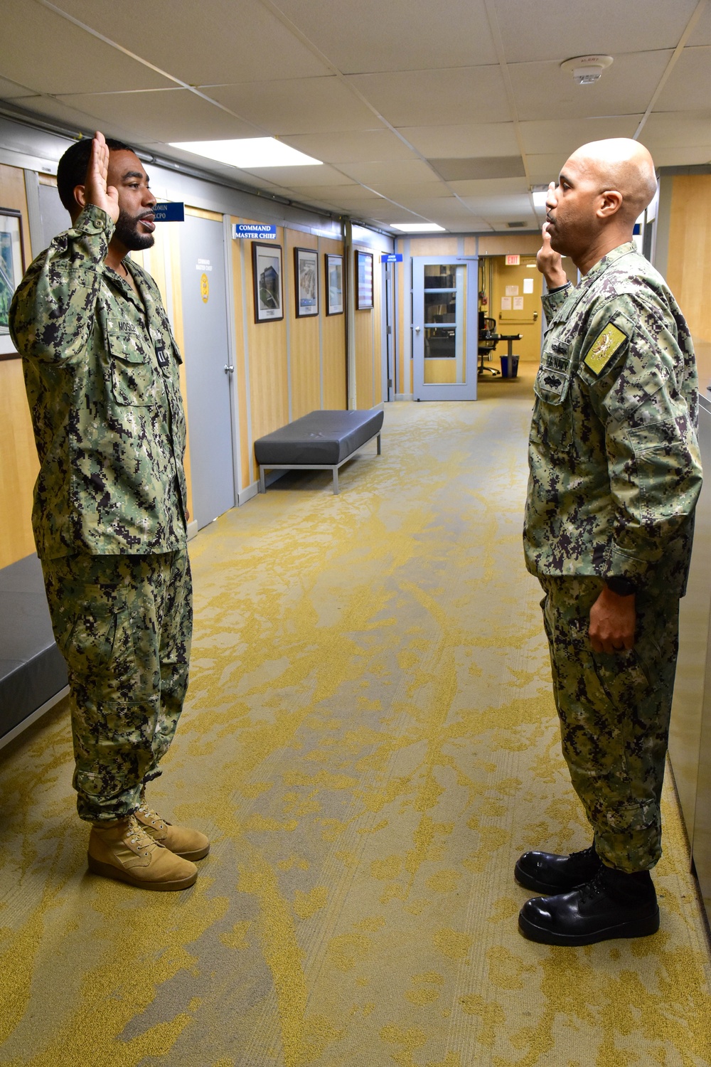 Congratulations to Lieutenant Commander Mosley