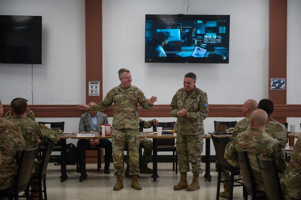 Commanding General of AMC LTG Mohan visits Fort Stewart