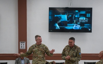 Commanding General of AMC LTG Mohan visits Fort Stewart