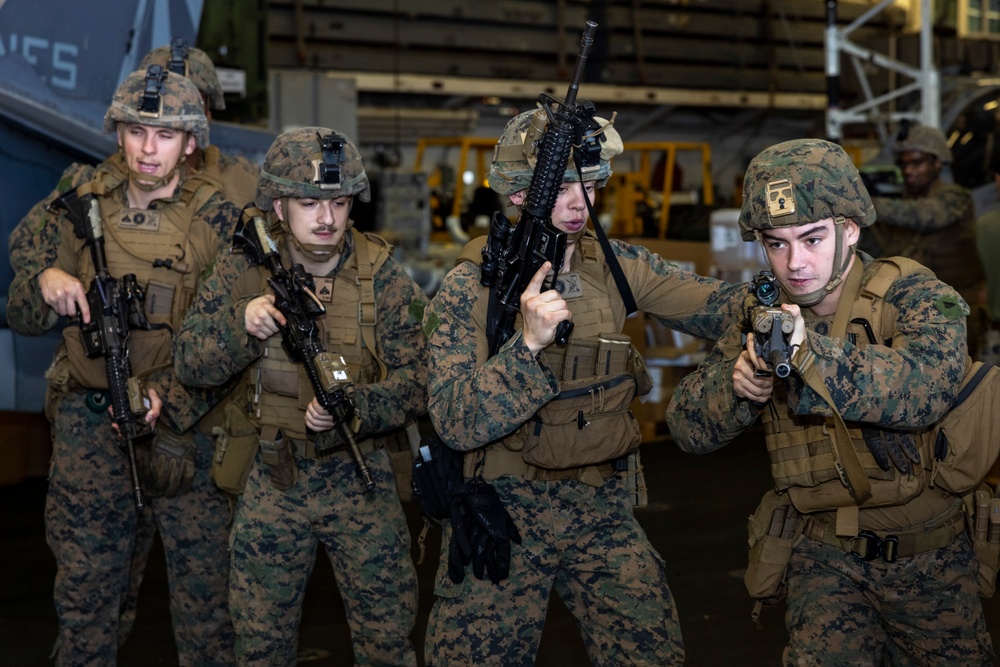 BLT 1/8, 24th MEU (SOC) Close Quarters Combat Training