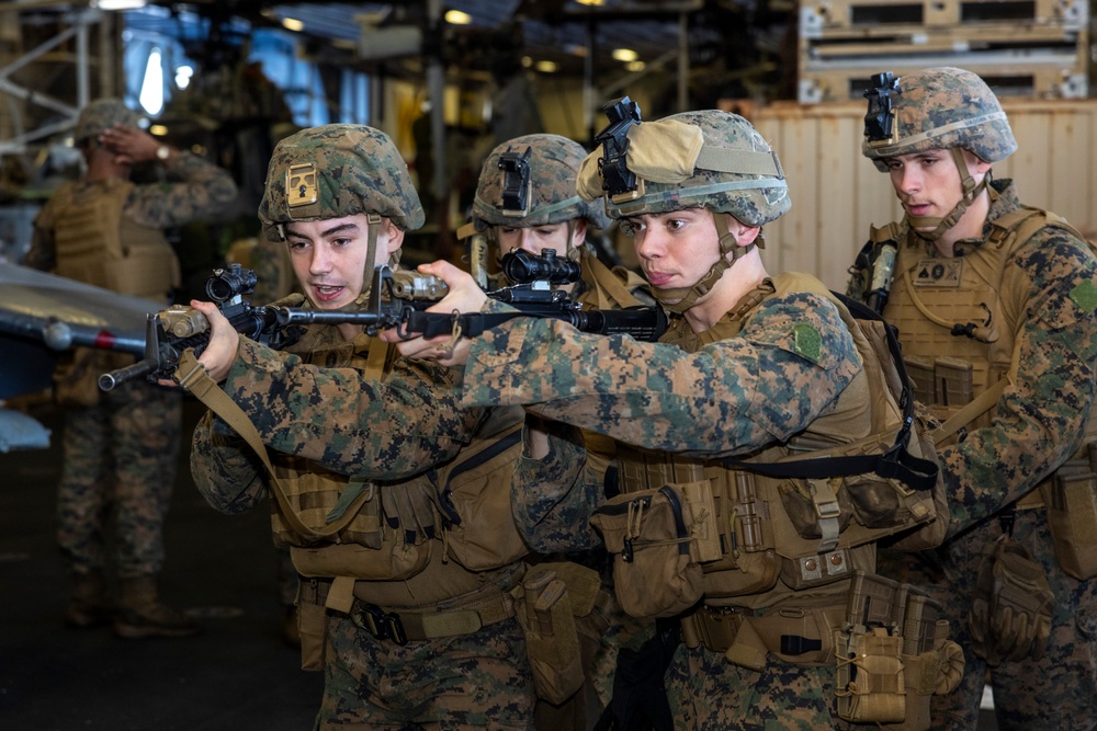 BLT 1/8, 24th MEU (SOC) Close Quarters Combat Training