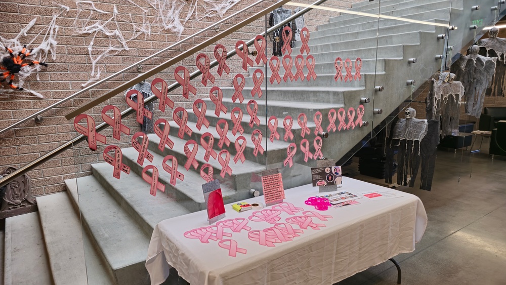 Pink ribbons celebrate loved ones for Breast Cancer Awareness Month