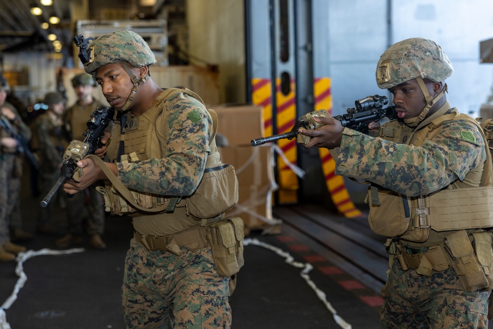 BLT 1/8, 24th MEU (SOC) Close Quarters Combat Training