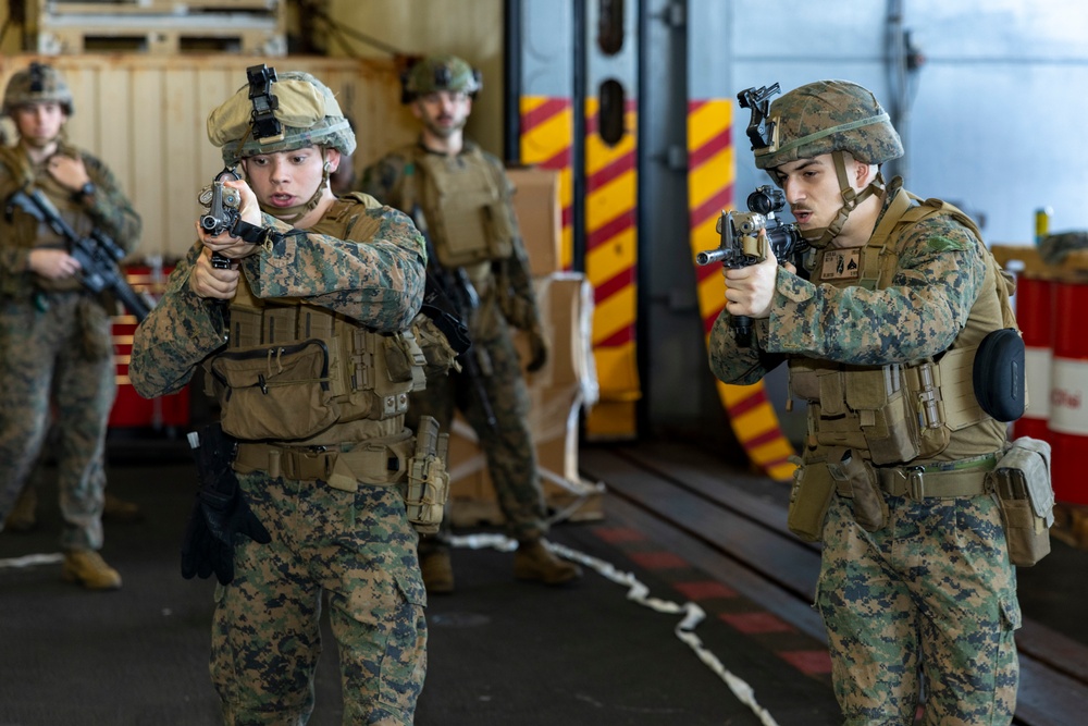 BLT 1/8, 24th MEU (SOC) Close Quarters Combat Training