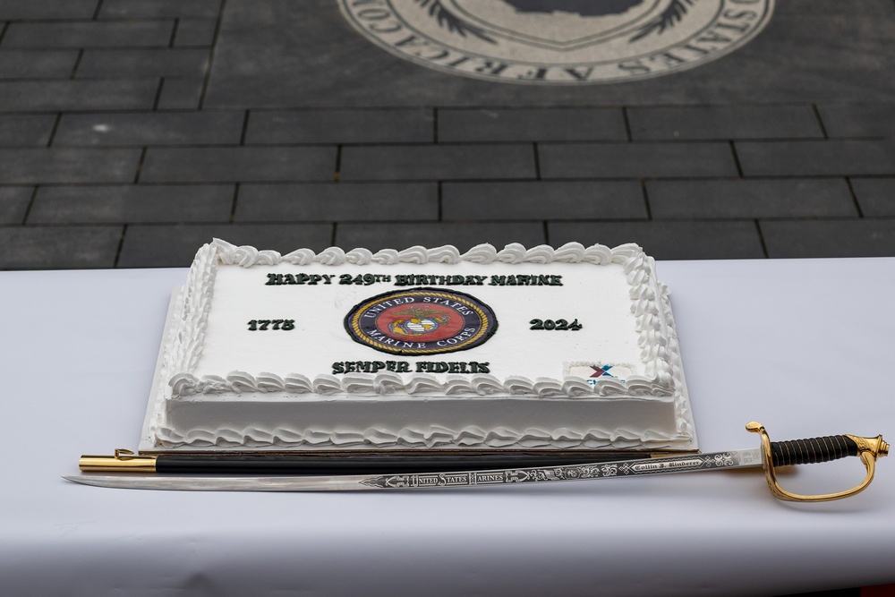 U.S. AFRICOM Celebrates the 249th Marine Corps Birthday