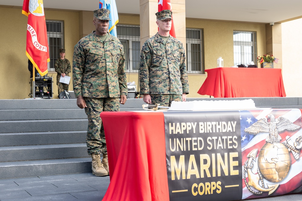 U.S. AFRICOM Celebrates the 249th Marine Corps Birthday